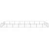 Dog Kennel Silver 258.3 ftÂ² Steel